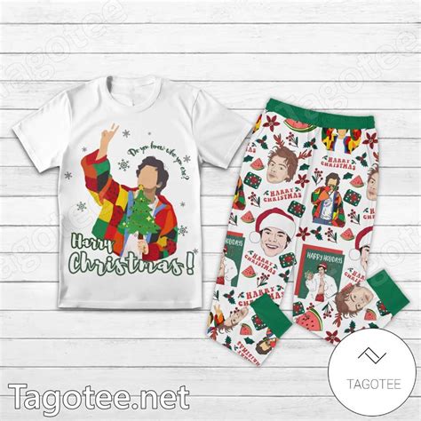 Harry Styles Harry Christmas Pajamas Set Tagotee