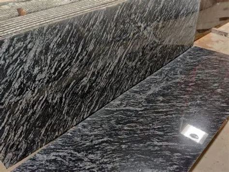 Rajasthan Black Marcino Granite For Flooring Thickness Mm At