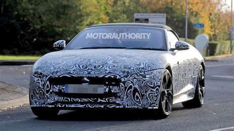 Jaguar F Type Convertible Spy Shots And Video