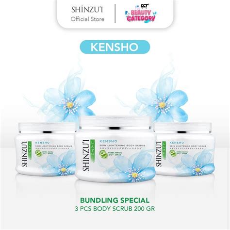 Jual DCT Special Shinzui Skin Lightening Body Scrub 200gr Isi 3pcs