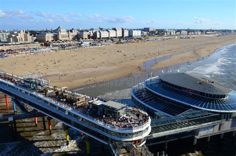 Pier Von Scheveningen In Den Haag Die Niederlande Redaktionelles