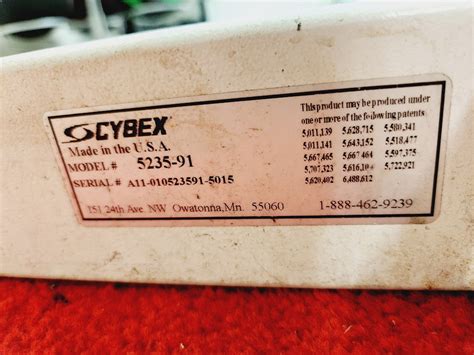 Cybex 5235 Plate Loaded Squat Press Atlanta Fitness Repair
