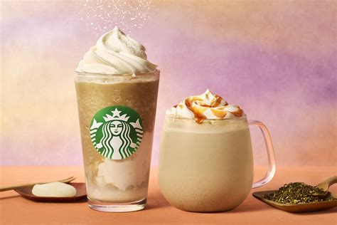 スタバ「ほうじ茶もちっとミルクフラペチーノ」発売、クリーム大福フレーバーソース使用、「ほうじ茶キャラメルティーラテ」同時発売もスターバックス