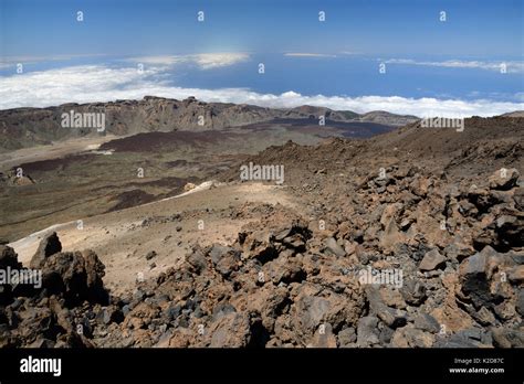 Descripci N General De Las Canadas Caldera Desde Los M De Cumbre