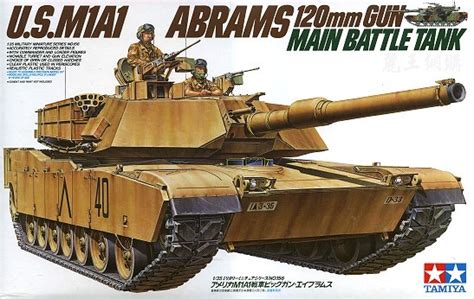 Tamiya U S M A Abrams Main Battle Tank Model Kit At Mighty Ape Nz