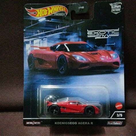 Hot Wheels Exotic Envy Premium Koenigsegg Agera R Shopee Philippines