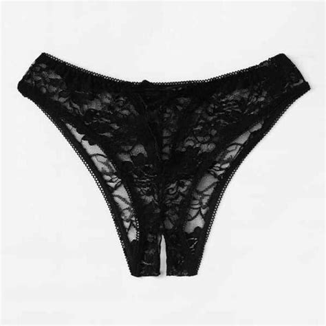 Fulidngzg String Tanga Damen Spitze Sexy Overt Damen Erotisch Unterwäsche Hipster Bikini