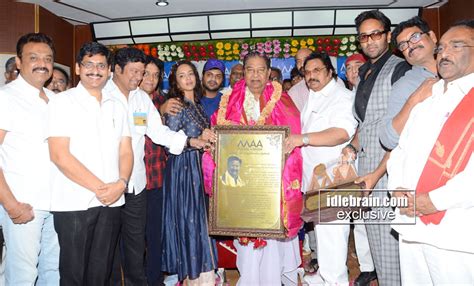 Kaikala Satyanarayana Jamuna Felicitated By Movie Artists Association