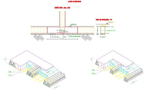 Losa Alivianada 3d En AutoCAD Descargar CAD 180 91 KB Bibliocad