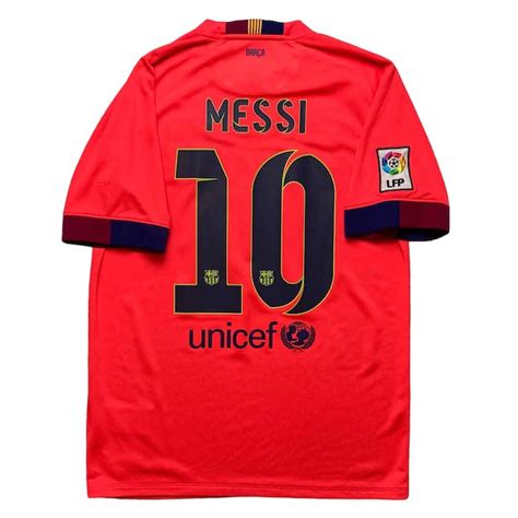 Nike FC Barcelona 2014-15 Nike Away Lionel Messi Soccer Jersey M | Grailed