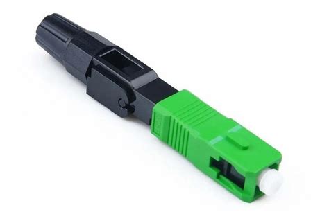 Conector Fast Sc Apc Ptico Fibra Ftth R Pido Verde Boosmce