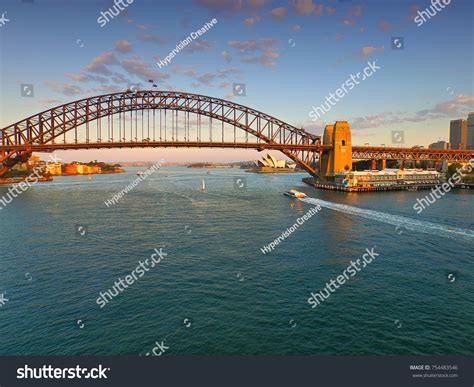 Aerial View Sydney Harbour Bridge Stock Photo 754483546 | Shutterstock