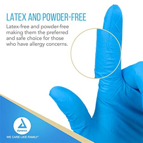 Safe Touch Disposable Nitrile Exam Gloves Powder Free