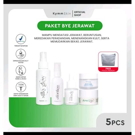 Jual Kymm Skin Anti Acne Paket Pcs Shopee Indonesia