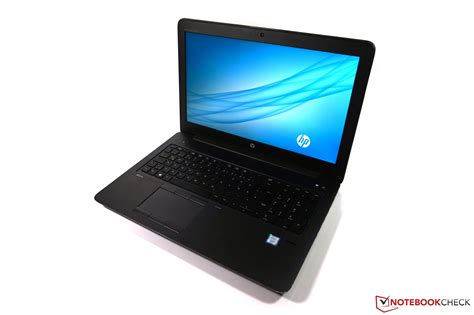 Hp Zbook G Workstation Review Notebookcheck Net Reviews