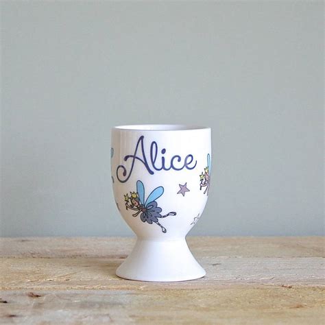 Personalised Egg Cups By Sparkle Ceramics