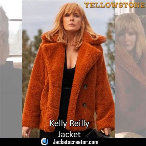 Kelly Reilly Yellowstone Beth Dutton Fur Coat Jackets Creator