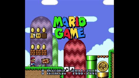 Smw Custom Music Super Mario 64 File Select Youtube