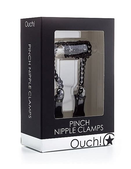 Ouch Pinch Nipple Clamps Black