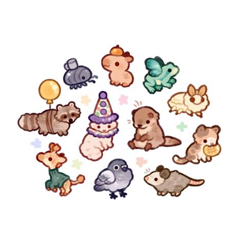 choose your fav mini creature Spicymochiのイラスト