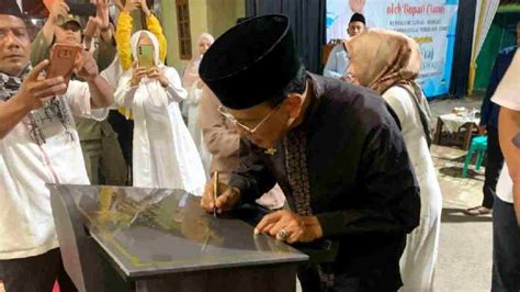 Resmikan Renovasi Masjid Al Munajat Bantuan Hibah Pemda Ciamis Ini