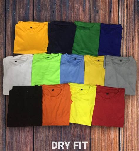 Polyester Plain Dryfit Round Neck T Shirts Size S Xxl At Rs 100