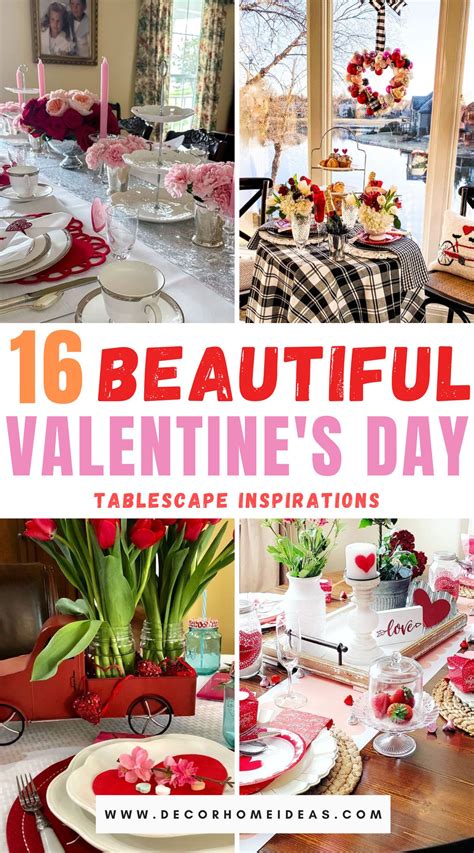 16 Valentine Tablescape Ideas To Ignite The Romance