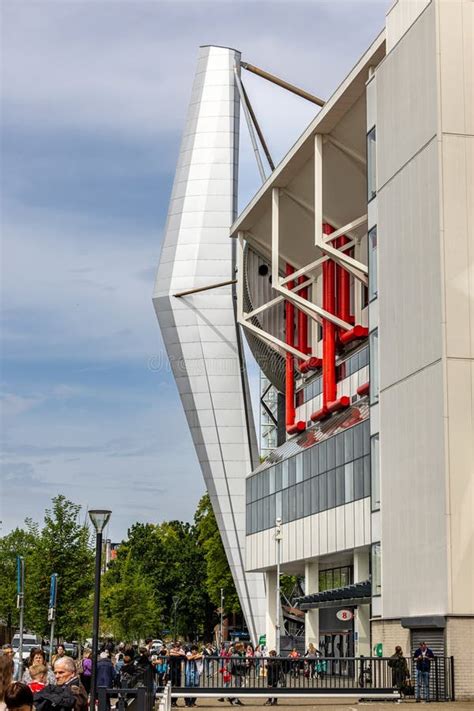 Outside Of The Philips Stadion From Dutch Club PSV EINDHOVEN Editorial