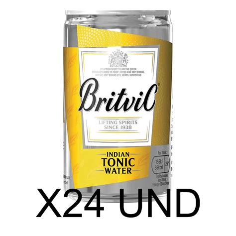 Agua T Nica Britvic Pack Latas Ml Licorerialafontana