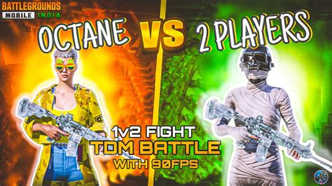 OCTANE VS 2 PLAYERS TDM BATTLE IN BGMI M416 VS SNIPER M416 YouTube