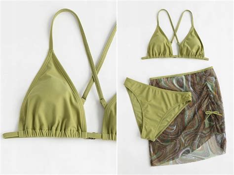 R D Komplet Bikini Str J Wz R Ziele Shein