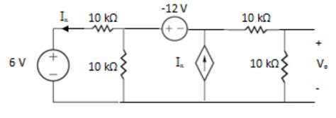 Solved 1 A Use The Node Voltage Method To Find Vo In The Circuit