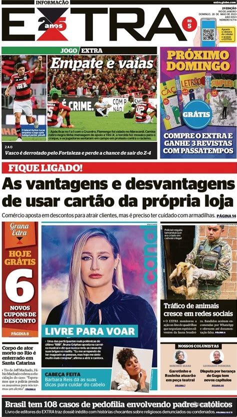 Capa Extra Sexta 31 de Março de 2023