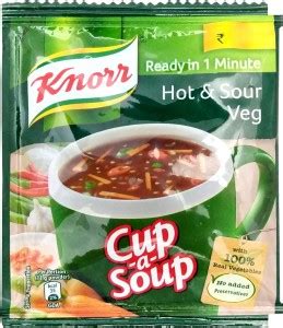 Knorr Hot Sour Veg Cup A Soup Price In India Buy Knorr Hot Sour