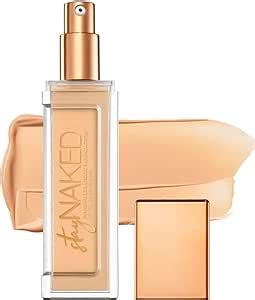 Base líquida sem peso Urban Decay Stay Naked 10WY Cobertura