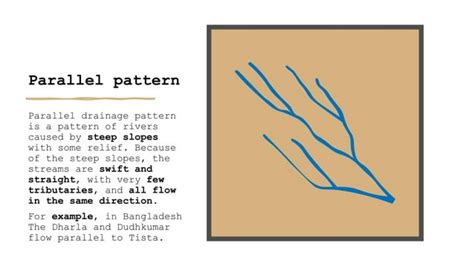 Drainage Pattern And Types Ppt