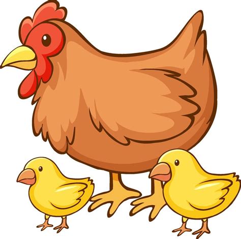 La Gallina Y Sus Pollitos Gallina Con Sus Pollitos Png Imagenes Sexiz Pix