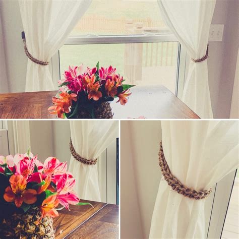 { FREE CROCHET PATTERN } Curtain Tie-Backs • Sweet Home Kentucky