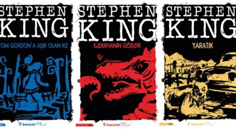 Stephen King in kült eserleri yeni tasarımlarıyla İnkılap Kitabevi nde