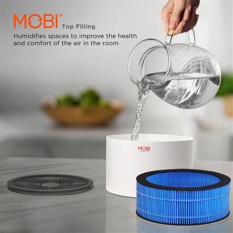 Mobi 4 In 1 Smart Wi Fi Air Purifier And Humidifier With Removable Water Tank And Filter 3 Stage