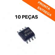 Kit 10 peças Circuito Integrado LM317L SMD SOIC 8 Circuitos