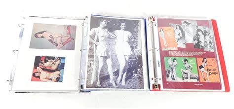 Lot Vintage Bettie Page Nude Erotic Prints Ephemera