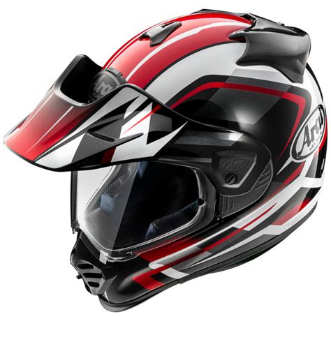 Arai Tour X Discovery Red Arai Helmets Adventure Helmets Apparel