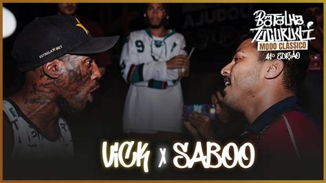 Joyboy Vick X Saboo Semi Final Batalha Tucuruvi Youtube