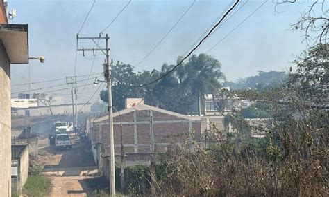 Fuerzas De Tarea Atienden Incendio En El Lencero VentanaVer