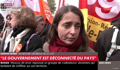 Je Ne Souhaite Pas R Pondre Cnews Sophie Binet La Nouvelle