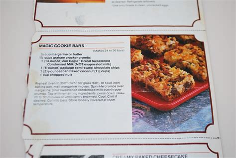 Magic Cookie Bars Eagle Brand