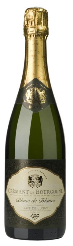 Crémant de Bourgogne Brut Blanc de Blancs Caves De Lugny The Secret