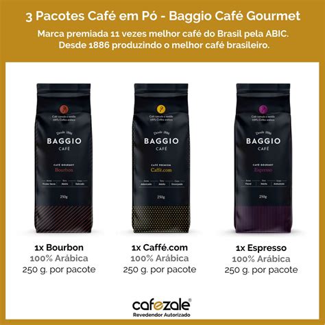 Caf Em P Baggio Pacotes G Caf Gourmet Ar Bica