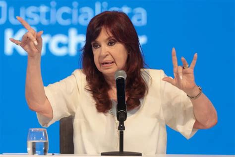 Cristina Fernández pide unidad nacional para dejar de lado el